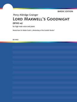 Lord Maxwell's Goodnight