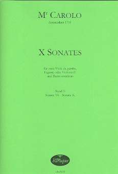 10 Sonaten Band 2 (Nr.6-10)