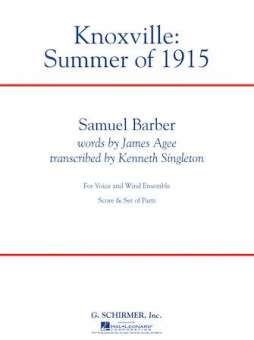 Knoxville: Summer Of 1915 (concert band with vocal solo)