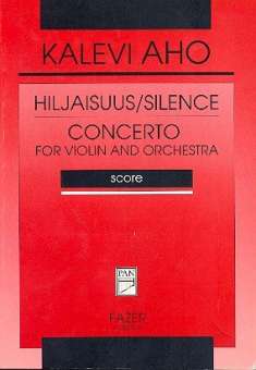 Hiljaisuus for violin and orchestra