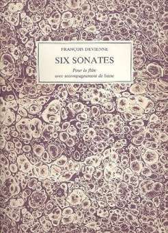 6 Sonates op.68 pour la flute avec accompagnement de basse