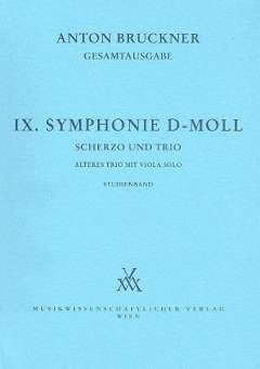Sinfonie d-Moll Nr.9 Scherzo und Trio (mit Viola solo)