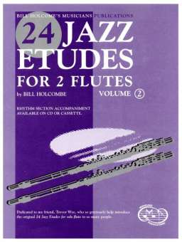 24 Jazz Etudes for 2 Flutes Vol. 2