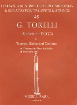Sinfonia D-Dur G3 : für Trompete,