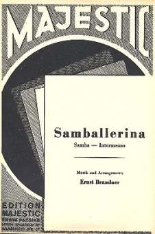 Samballerina: für Salonorchester