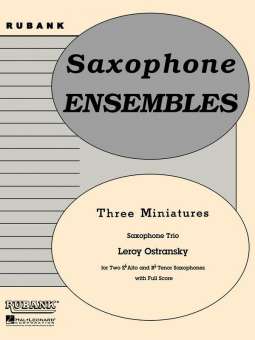 3 MINIATURES FOR SAXOPHONE