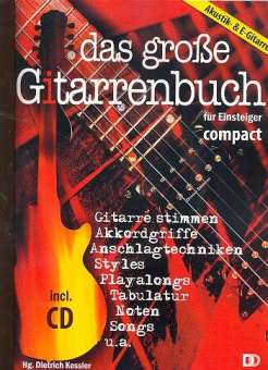 Das große Gitarrenbuch für Einsteiger compact (+CD)