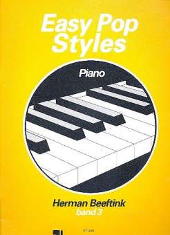 Easy Pop Styles vol.3 for piano
