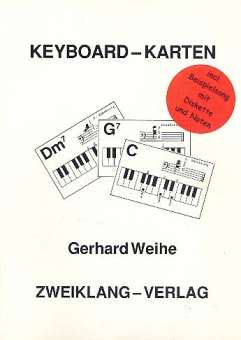 Keyboard-Karten mit Beispiel-Song