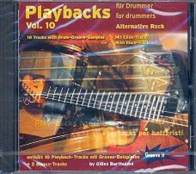 Playbacks for Drummer vol.10 CD