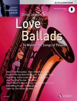 Love Ballads - Alto Saxophone (+Online Material)