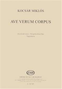 Ave verum corpus für gem Chor a cappella