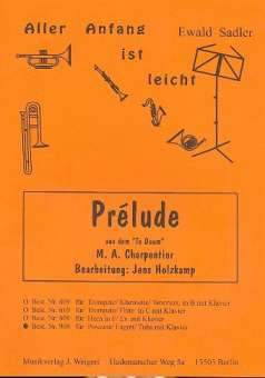 Prélude aus Te Deum für Posaune und Klavier