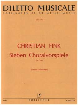 FINK Christian : Sieben Choralvorspiele