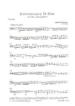 Konzertsatz D-Dur für Cembalo und