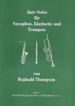 Jazz-Solos Band 2 : für Saxophon