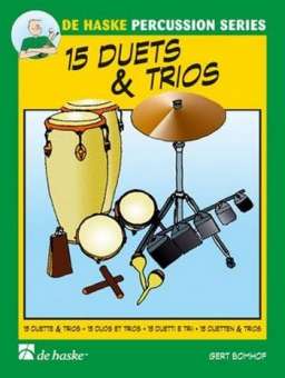 15 Duette und Trios : für Schlagzeug