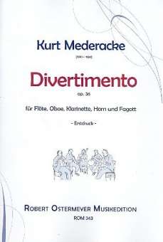 Divertimento für Flöte, Oboe, Klarinette,