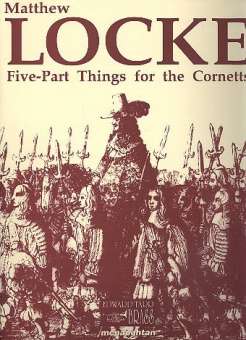 5 Part Things for the cornetts : for 2 cornets