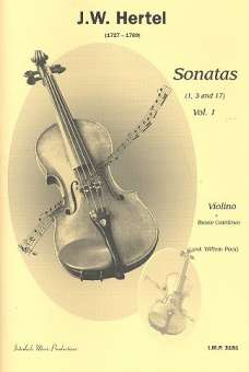 Sonaten Band 1 für Violine und Bc