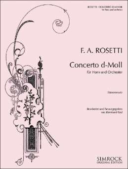 Konzert d-Moll : für Horn und