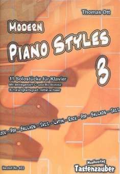 Modern Piano Styles Band 3 für Klavier,