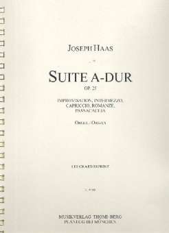 Suite A-Dur op.25