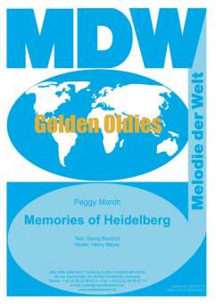 Memories of Heidelberg - Einzelausgabe Klavier (PVG)