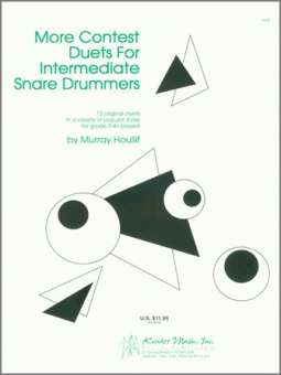 More Contest Duets For Intermediate Snare Drummers (PoP)***(Digital Download Only)***