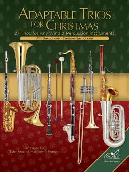 Adaptable Trios for Christmas - Alto Sax, Baritone Sax
