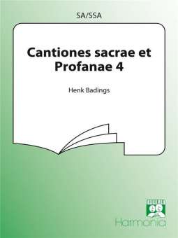 CANTIONES SACRAE ET PROFANAE VOL.4