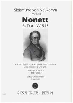 Nonett Es-Dur NV513 : für Flöte, Oboe,
