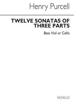 12 sonatas of 3 parts no.10-12 : for 2 violins, bass