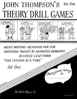 THEORY DRILL GAMES VOL.1 MUSIC