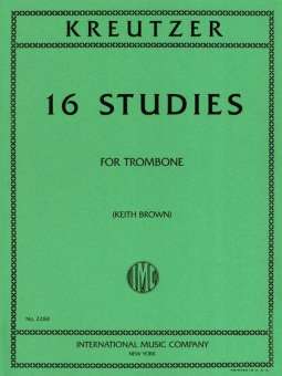 16 selected Studies : for trombone