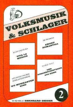 Volksmusik & Schlager Band 2 (Keyb/Akk)