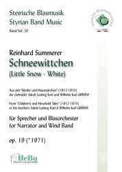 Schneewittchen für Sprecher und Blasorchester (nach dem Märchen der Gebrüder Grimm) - Reinhard Summerer