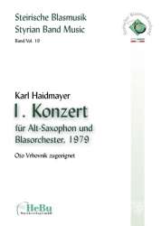 1. Konzert für Altsaxophon und Bläserensemble - Karl Haidmayer
