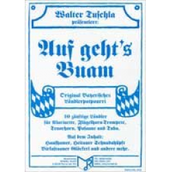 Auf geht's Buam (Original Bayerisches Ländler-Potpourri) - Traditional / Arr. Walter Tuschla