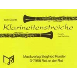 Klarinettenstreiche (Solo f. 2 Klarinetten in Bb) - Tom Dawitt