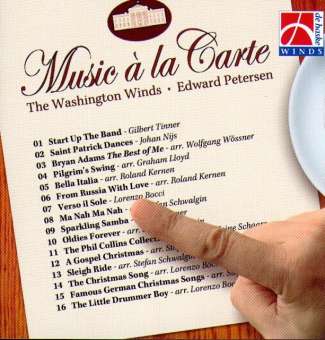 CD "Music a la Carte" (Washington Winds)