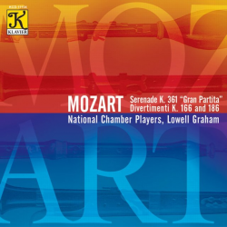 CD 'Mozart Serenade and Divertimenti' - National Chamber Players