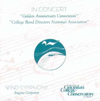 CD 'In Concert' (Cincinnati Wind Symphony)