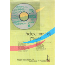 Promo Kat + CD: Kliment - Probestimmenheft 17 mit Demo CD 06