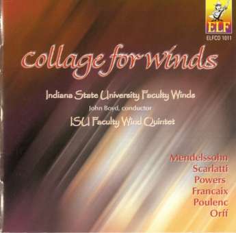 CD 'Collage for Winds' (Indiana State University)