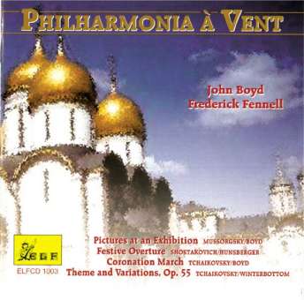 CD 'Philharmonia a Vent - Pictures at an Exhibition' (cond. John Boyd & Frederick Fennell)