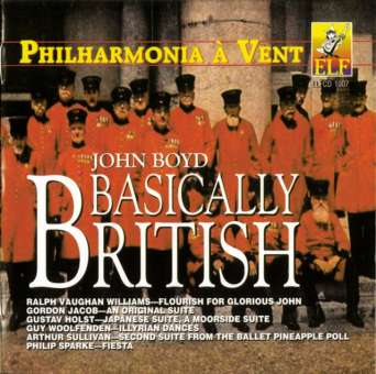 CD 'John Boyd - Basically British' (Philharmonia a Vent)