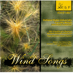 CD 'Wind Songs' (Indiana State University Faculty Winds)