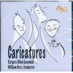 CD "Caricatures" (Rutgers Wind Ensemble)