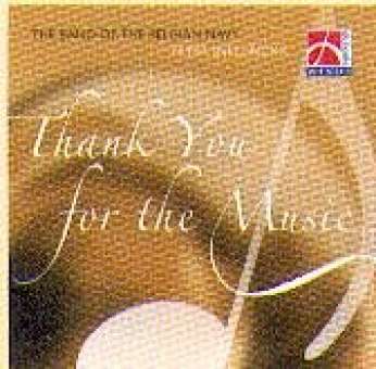 CD "Thank you for the Music" (Band of the Belgian Navy)